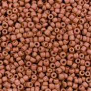 Seed beads 11/0 (2mm) Fired brick brown
